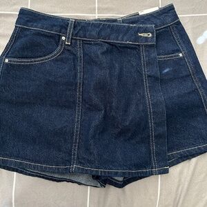 Zara denim skort